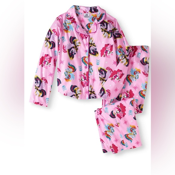 My Little Pony Pink Pajama Set for Kids - Picture 1 of 6